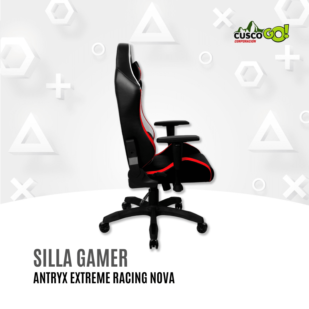Silla Gamer Antryx Xtreme Racing Nova Red3