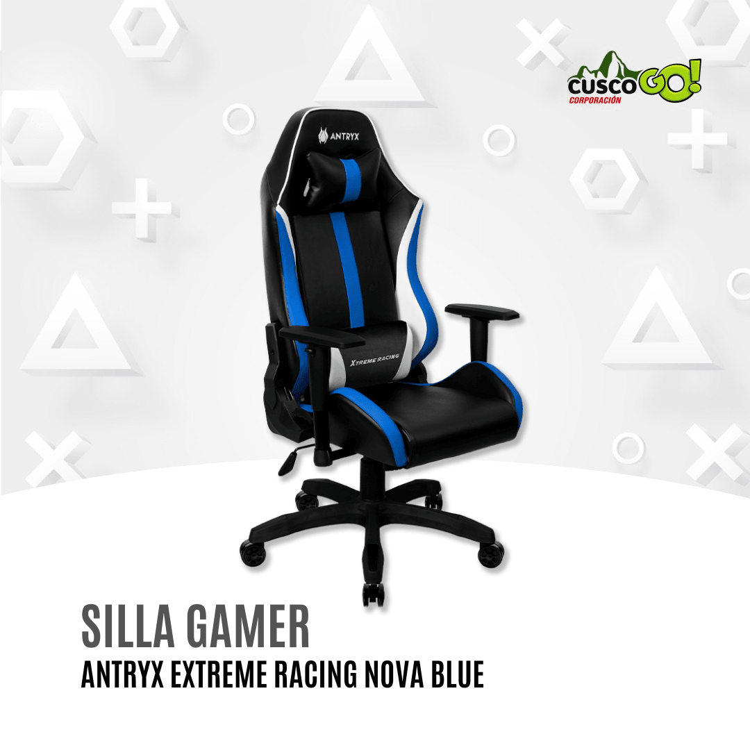 Silla Gamer Antryx Xtreme Racing Nova Blue2