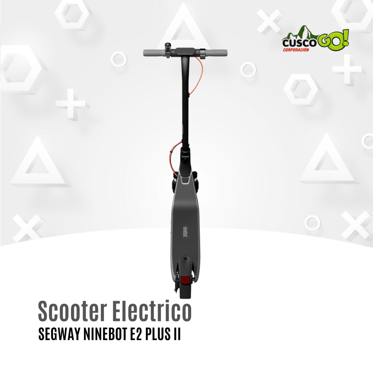 Scooter Eléctrico Segway Ninebot E2 Plus II 500W 25km4