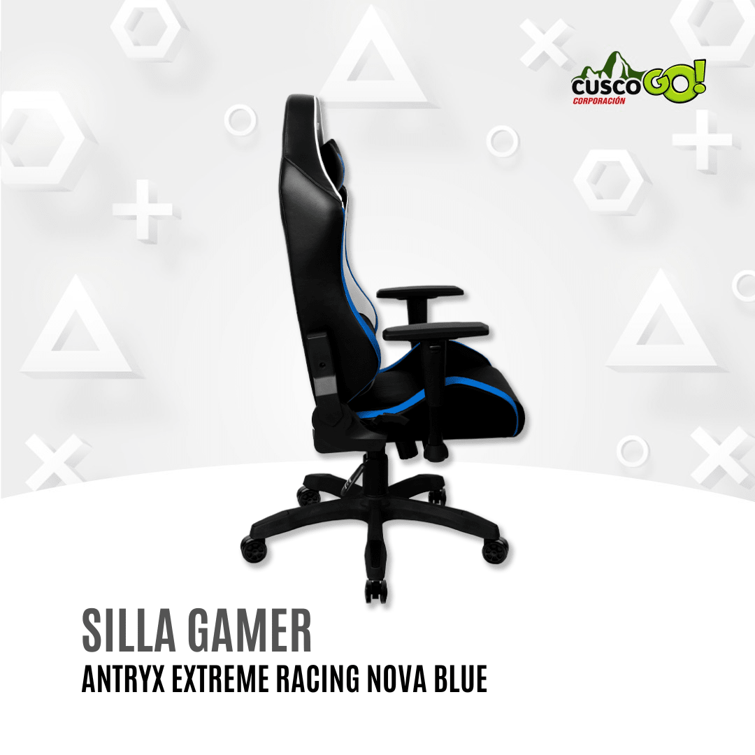 Silla Gamer Antryx Xtreme Racing Nova Blue3