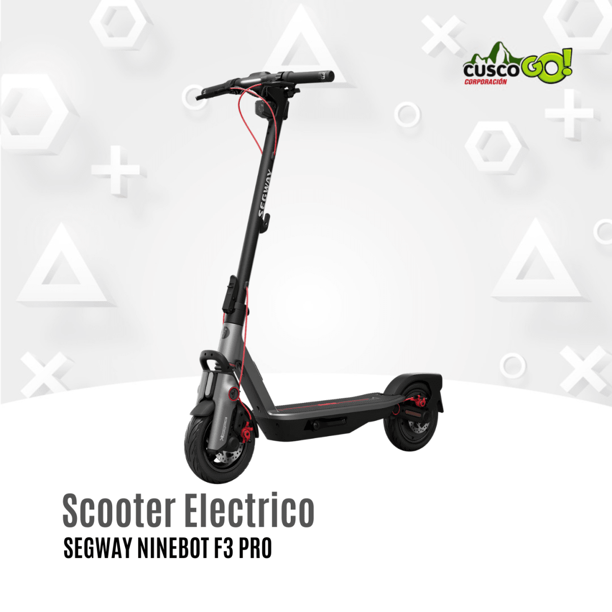 Scooter Eléctrico Segway Ninebot F3 Pro 1200W2