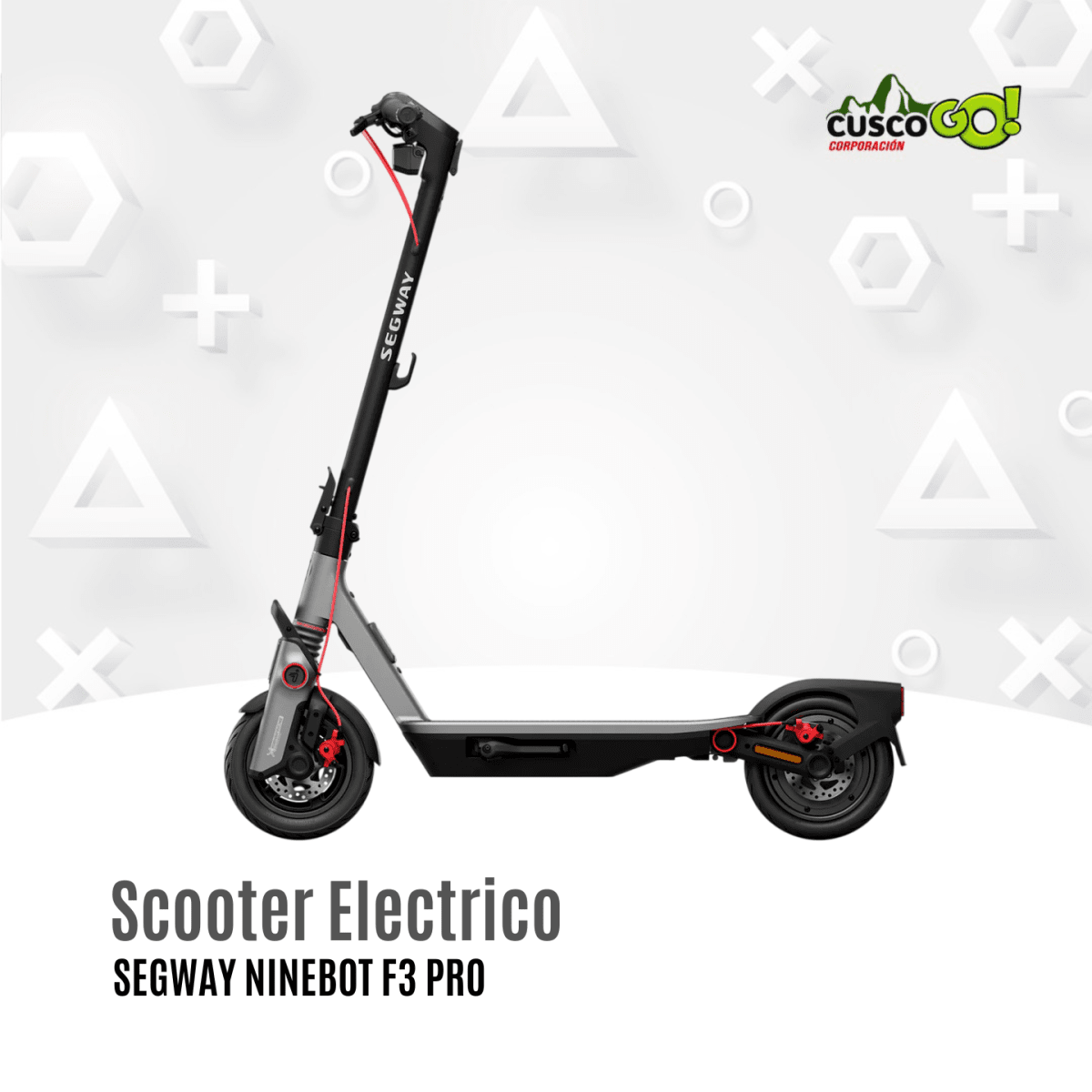 Scooter Eléctrico Segway Ninebot F3 Pro 1200W 0