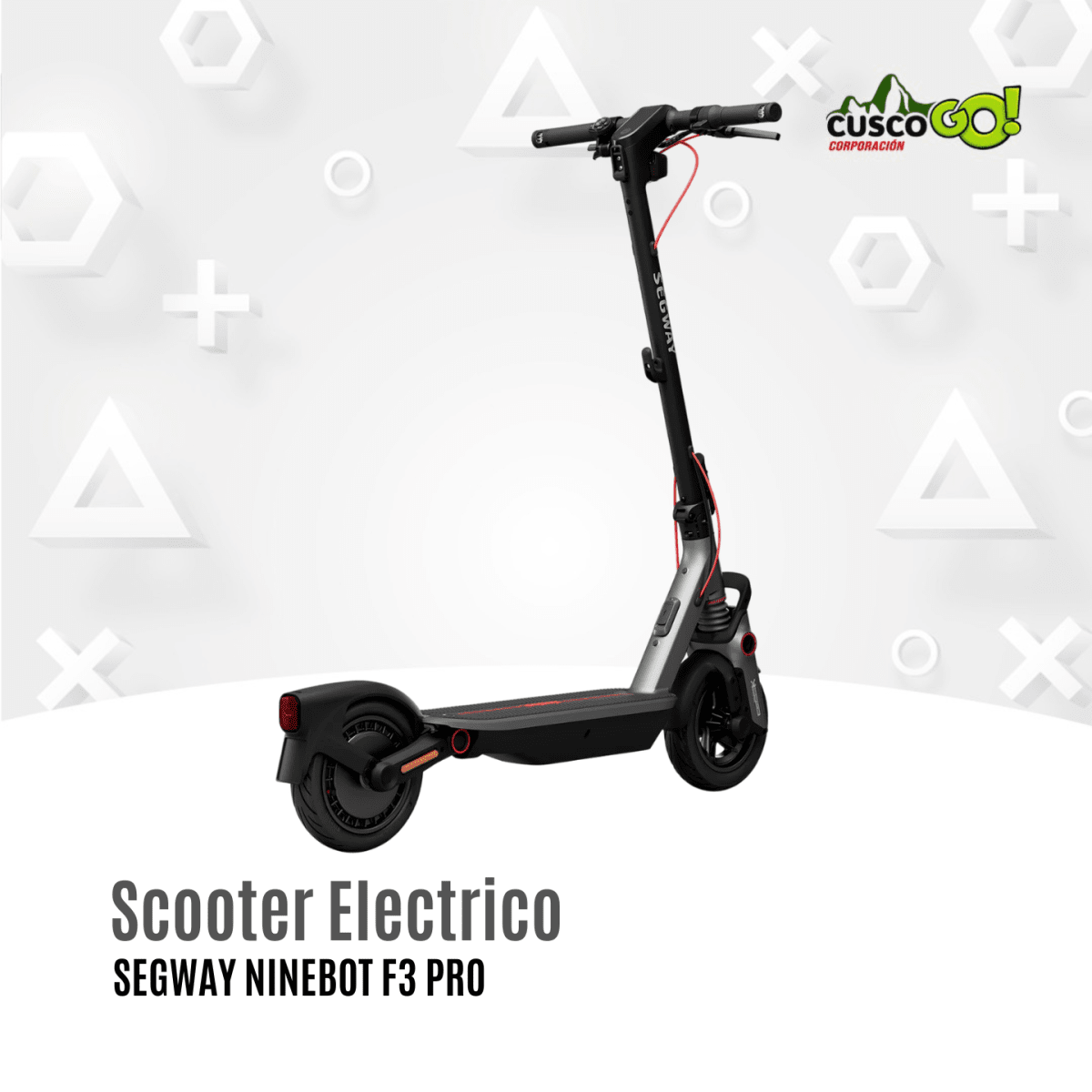 Scooter Eléctrico Segway Ninebot F3 Pro 1200W3