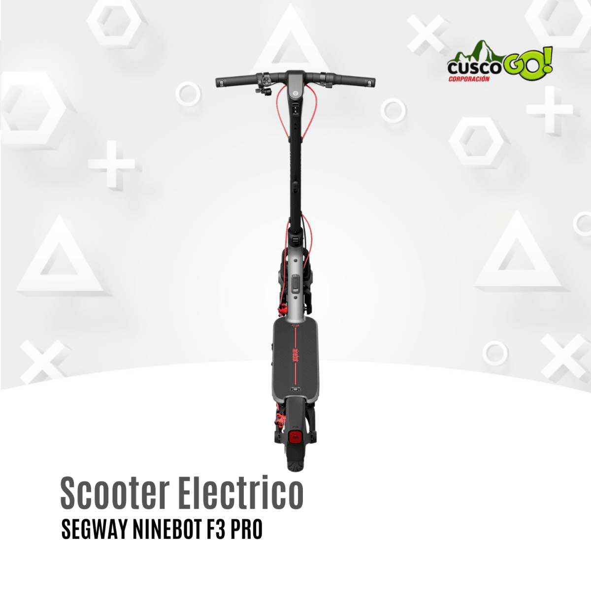 Scooter Eléctrico Segway Ninebot F3 Pro 1200W4