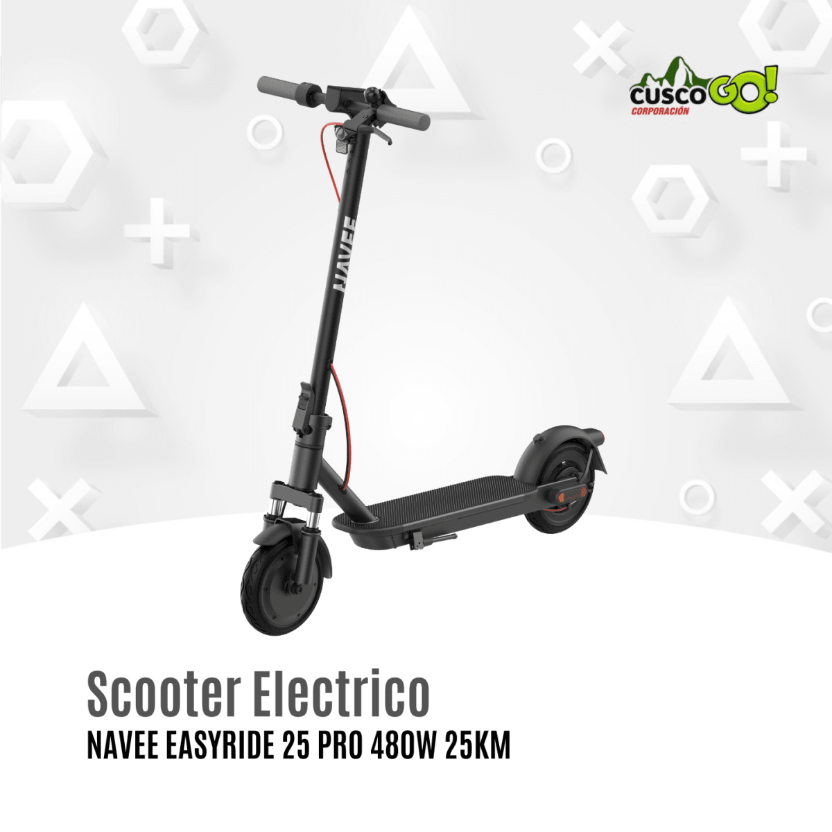 Scooter Eléctrico NAVEE EasyRide 25 Pro 480W 25km 0