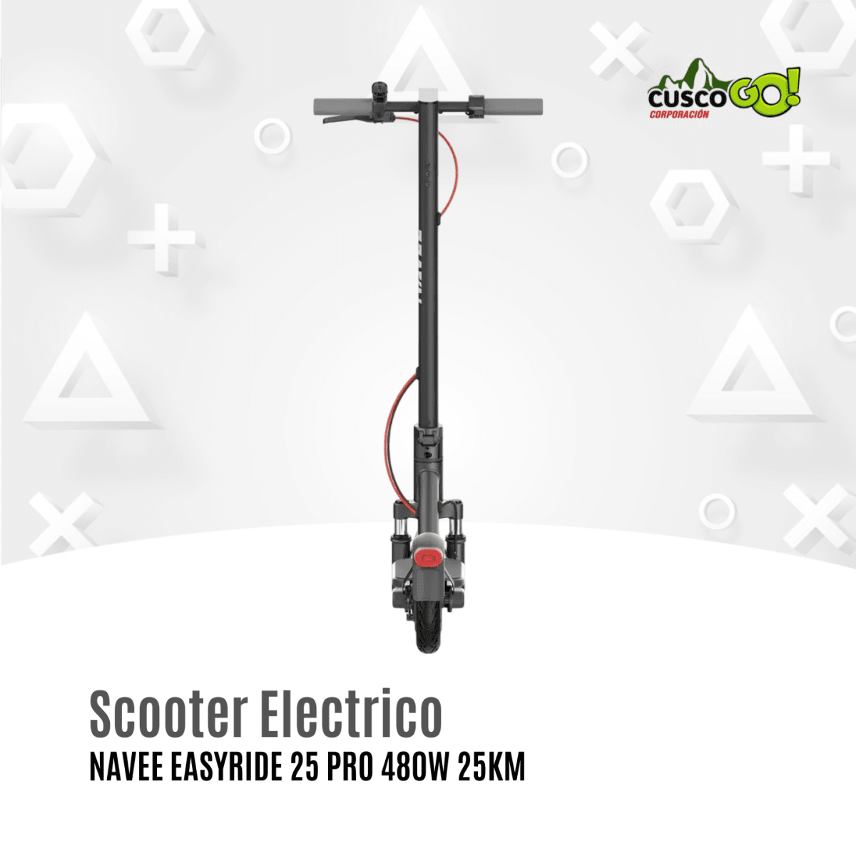 Scooter Eléctrico NAVEE EasyRide 25 Pro 480W 25km3