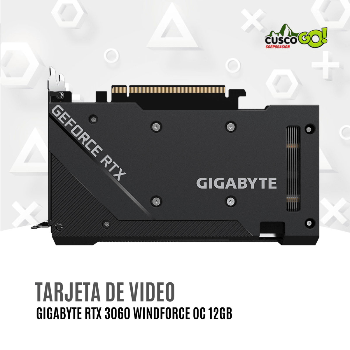 Tarjeta de Video Gigabyte RTX 3060 Windforce OC 12GB5