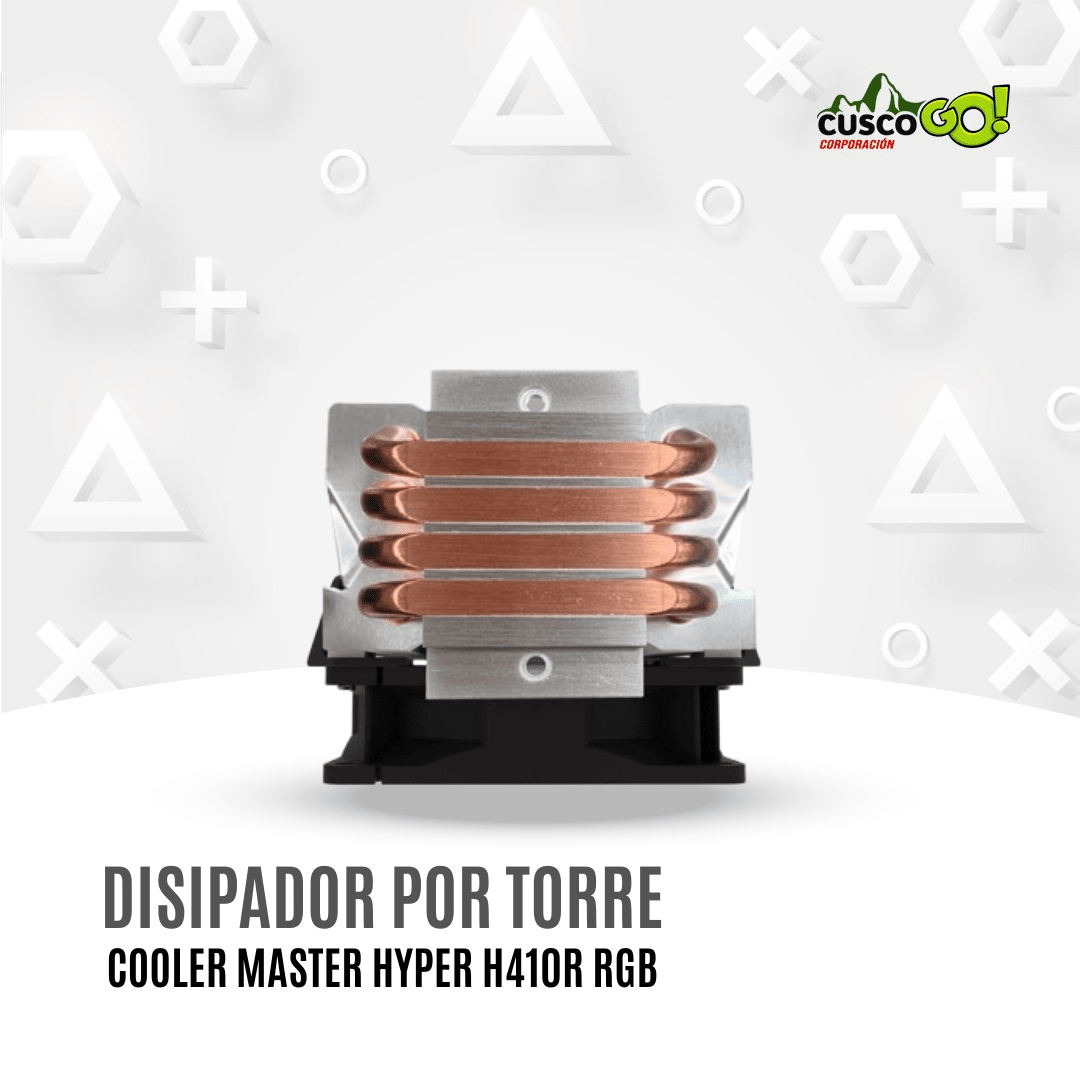 DISIPADOR POR TORRE COOLER MASTER HYPER H410R RGB2