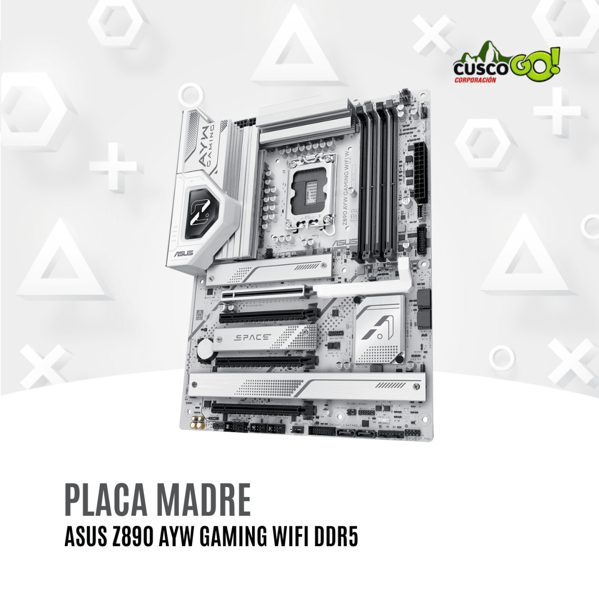 Placa Madre ASUS Z890 AYW Gaming WiFi W DDR5 LGA 18512
