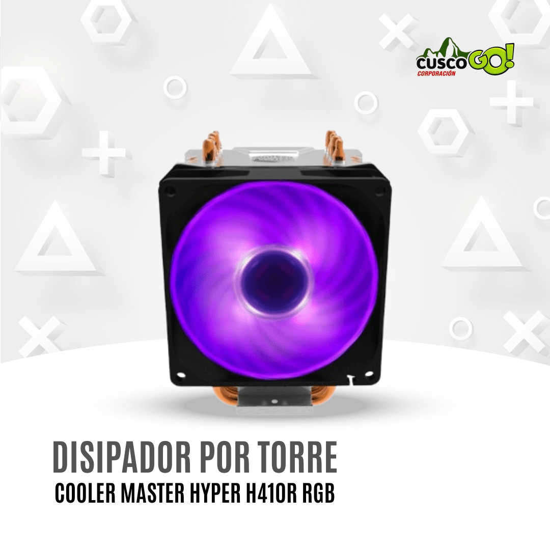 DISIPADOR POR TORRE COOLER MASTER HYPER H410R RGB3