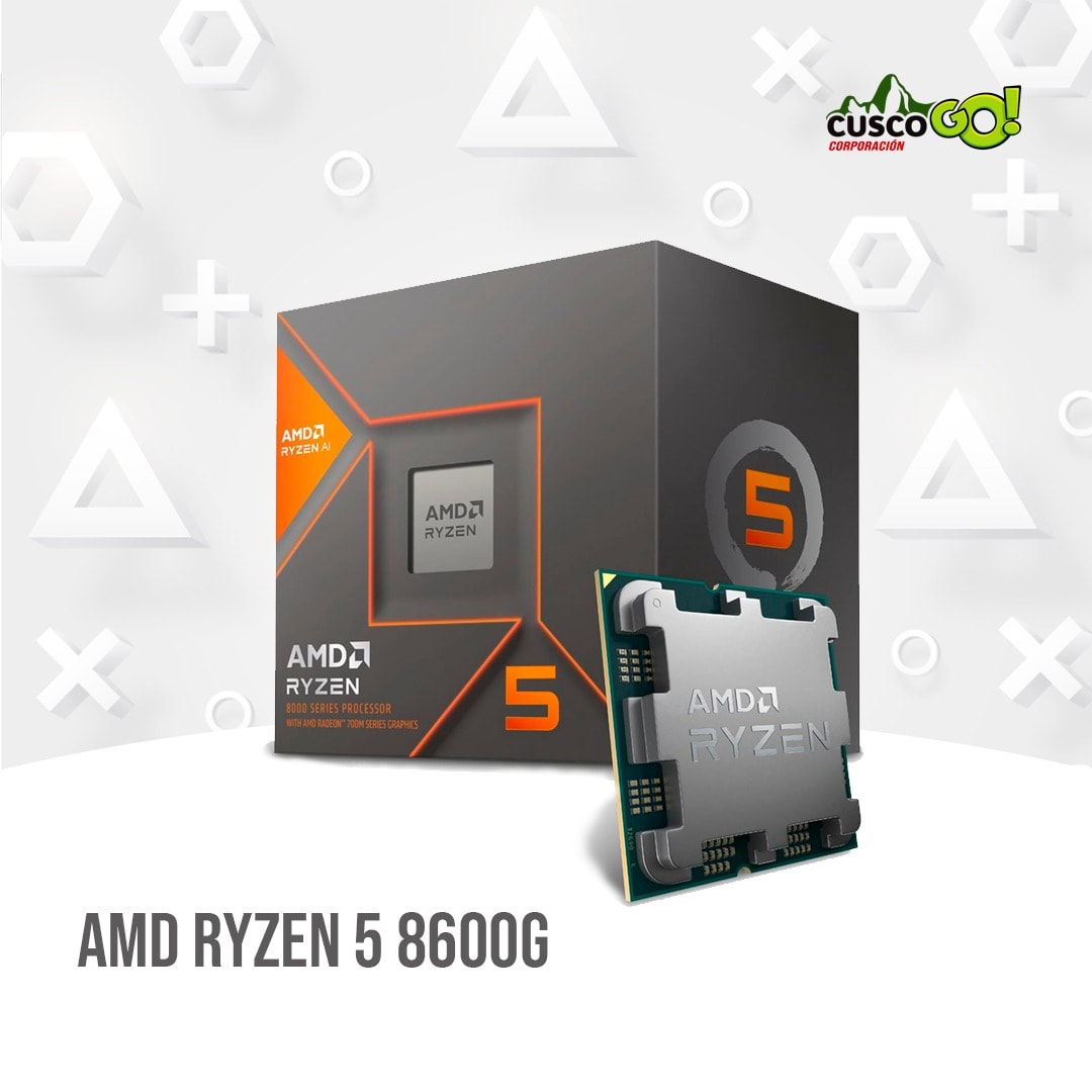 Procesador AMD Ryzen 5 8600G AM5 con gráficos Radeon 0