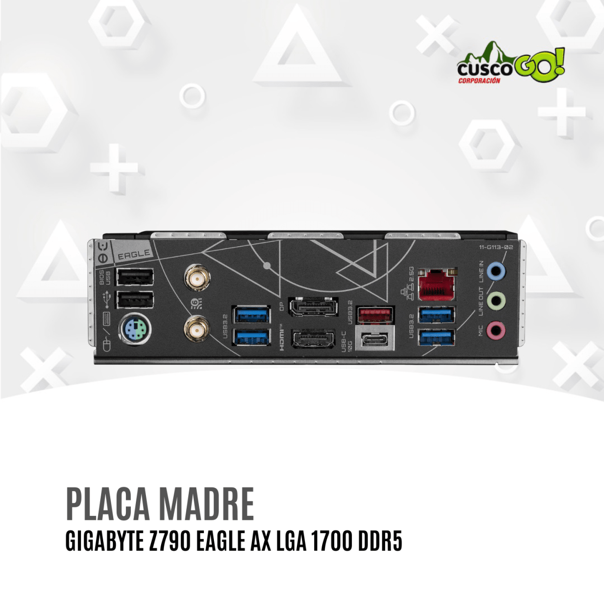 Placa Madre GIGABYTE Z790 EAGLE AX LGA 1700 DDR5 PCIe 5.02