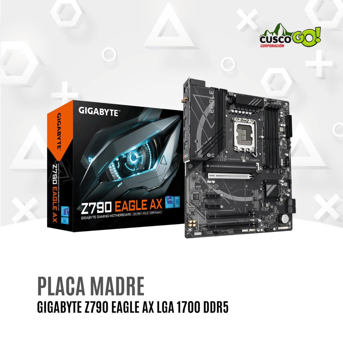 Placa Madre GIGABYTE Z790 EAGLE AX LGA 1700 DDR5 PCIe 5.03