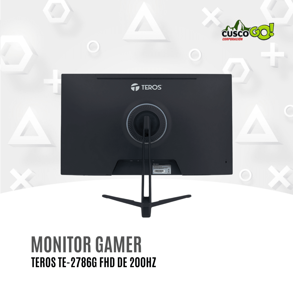 Monitor Gamer Teros TE-2786G 27 Full HD 200 Hz3