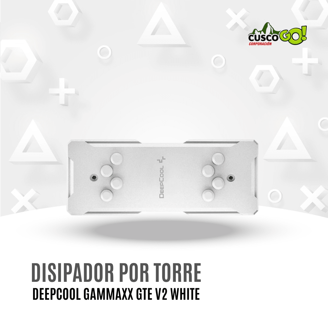 DISIPADOR POR TORRE DEEPCOOL GAMMAXX GTE V2 WHITE2