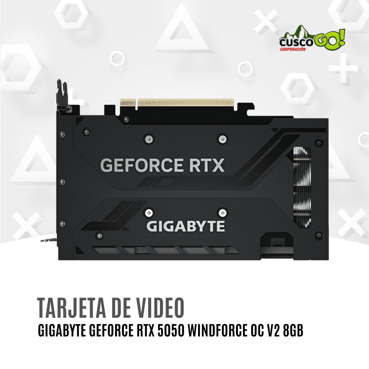 Tarjeta de Video Gigabyte GeForce RTX 5050 Windforce OC V2 8GB GDDR66