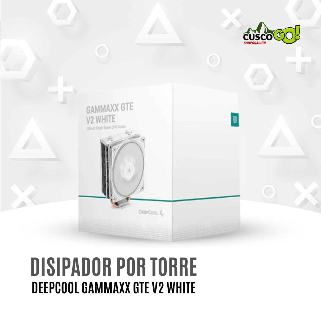 DISIPADOR POR TORRE DEEPCOOL GAMMAXX GTE V2 WHITE3