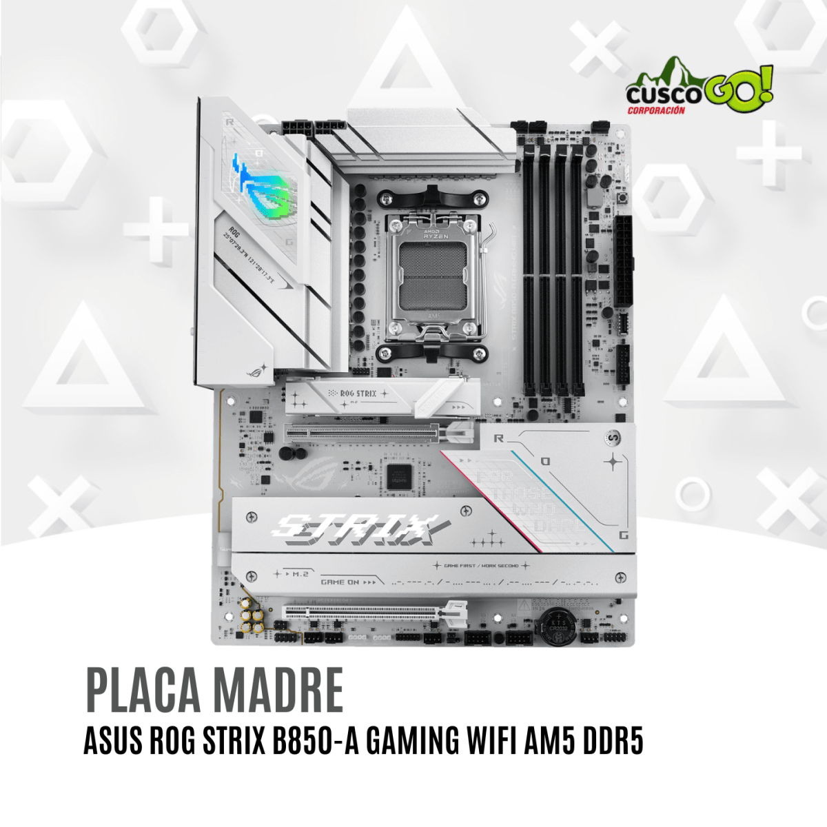 Placa Madre ASUS ROG Strix B850-A Gaming WiFi AM5 DDR52