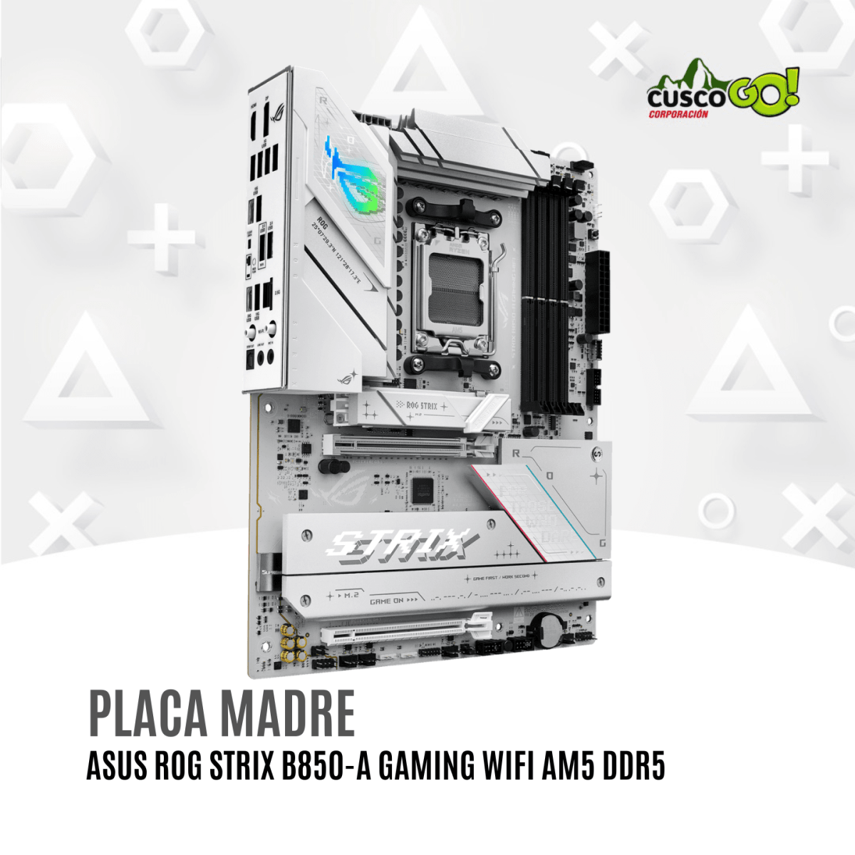 Placa Madre ASUS ROG Strix B850-A Gaming WiFi AM5 DDR53