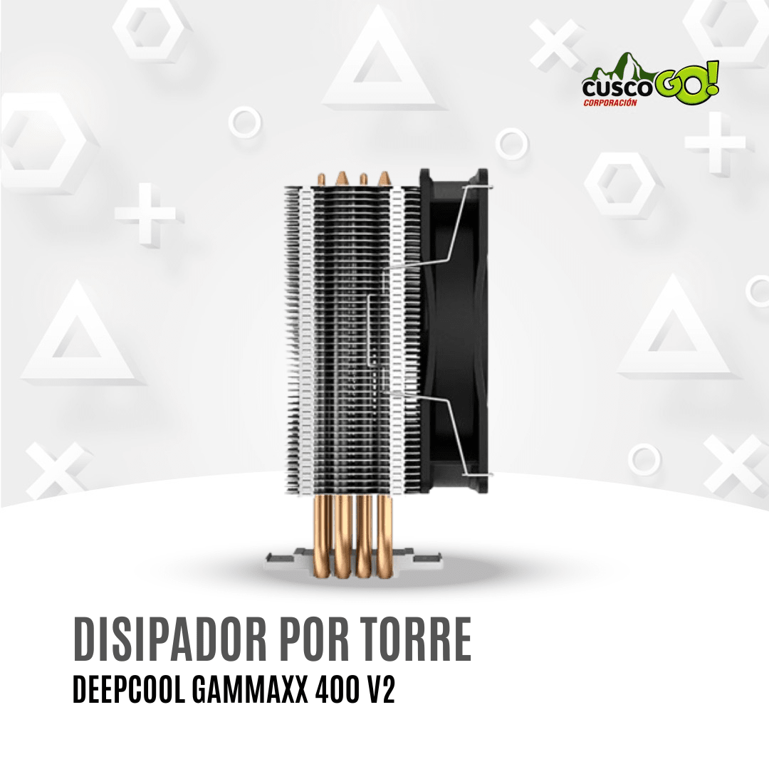 DISIPADOR POR TORRE DEEPCOOL GAMMAXX 400 V23