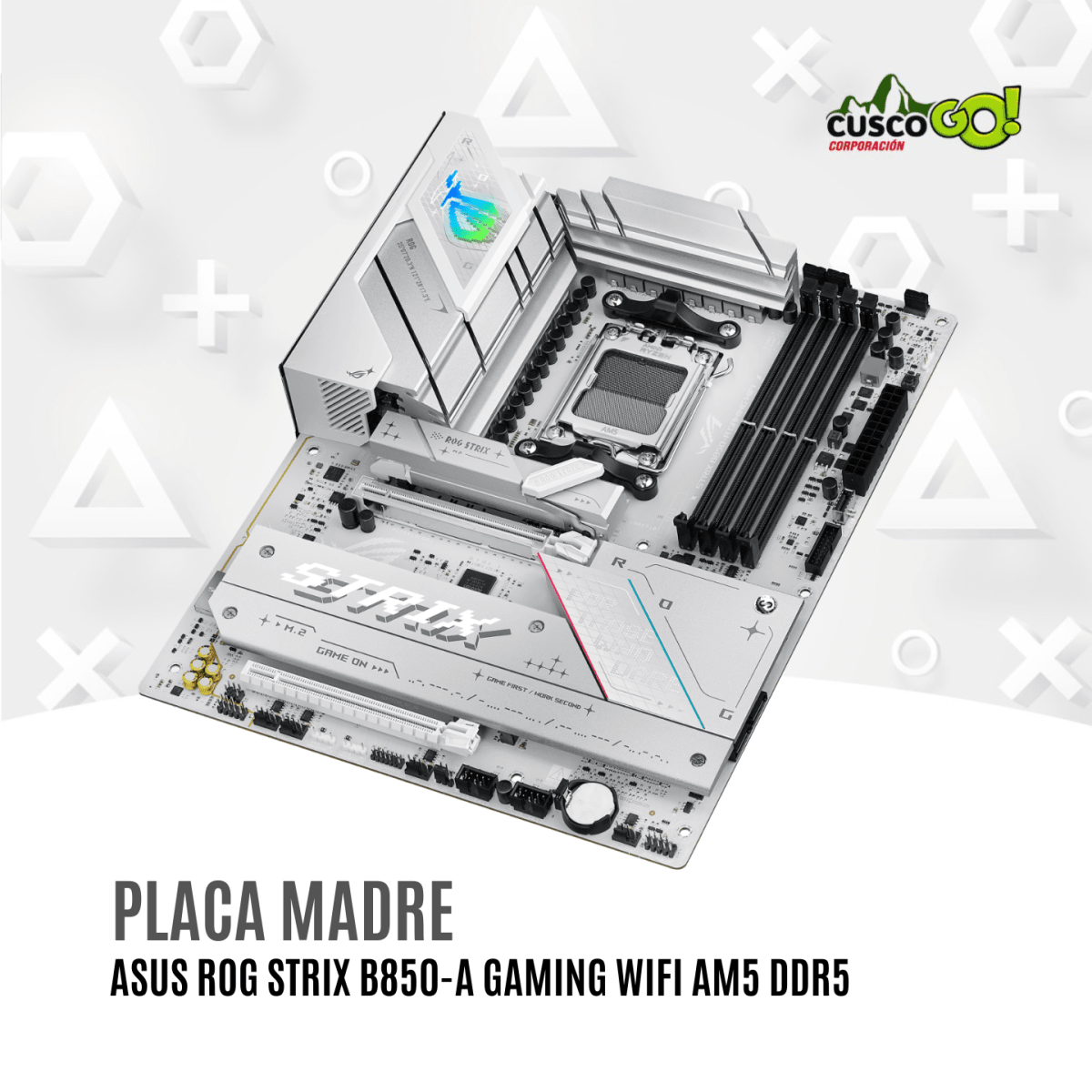 Placa Madre ASUS ROG Strix B850-A Gaming WiFi AM5 DDR54