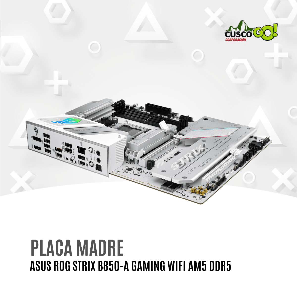 Placa Madre ASUS ROG Strix B850-A Gaming WiFi AM5 DDR55