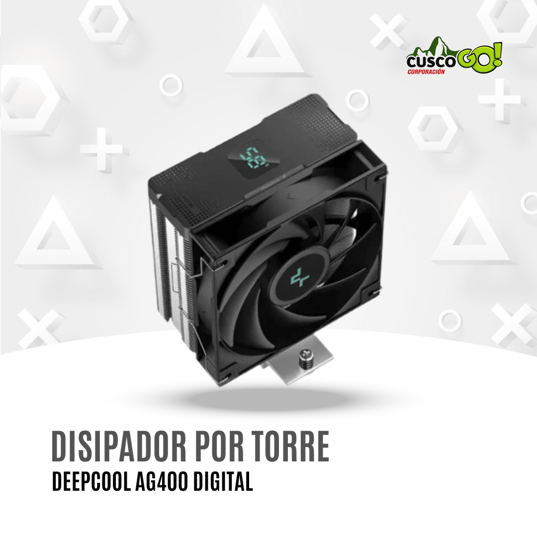 DISIPADOR POR TORRE DEEPCOOL AG400 DIGITAL2