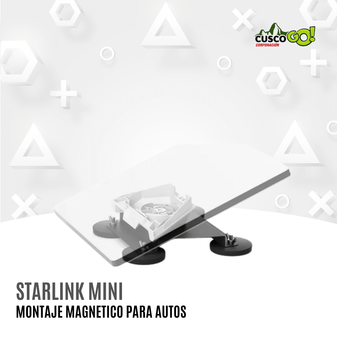 MONTAJE MAGNÉTICO DE TECHO PARA AUTOS DE STARLINK MINI2