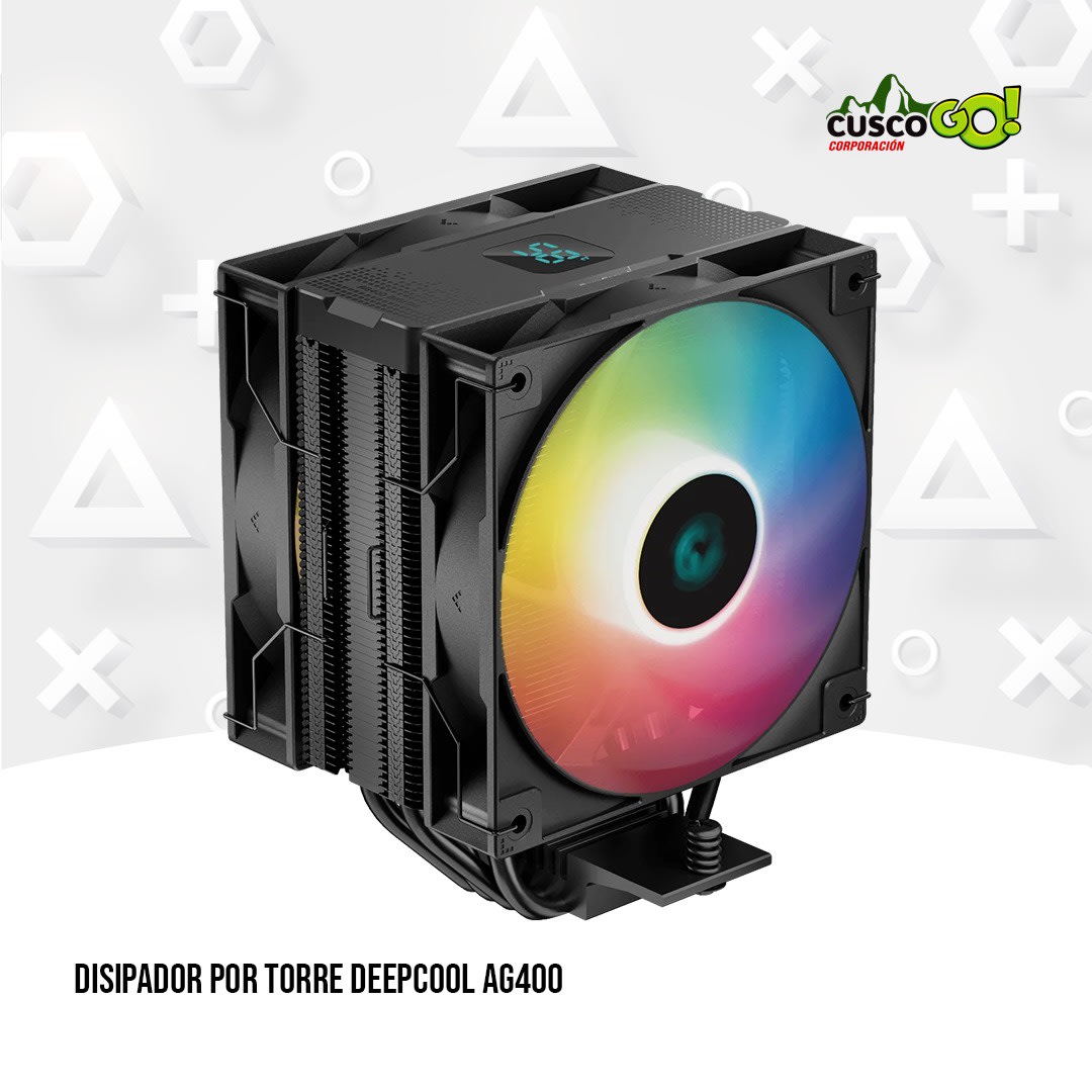 DISIPADOR POR TORRE DEEPCOOL AG400 DIGITAL PLUS 0