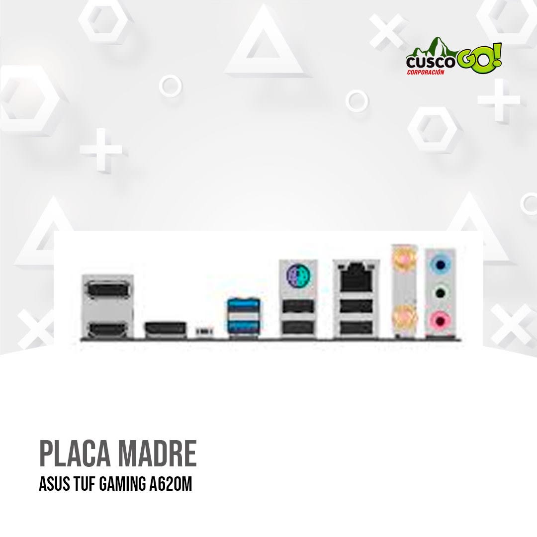 PLACA MADRE ASUS TUF GAMING A620M PLUS WIFI DDR5 AM5 ASUS - AMD2