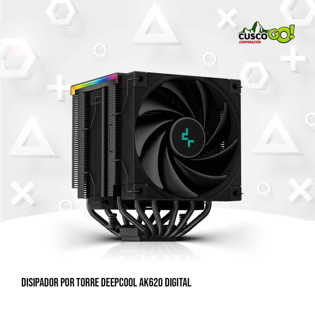 DISIPADOR POR TORRE DEEPCOOL AK620 DIGITAL 0