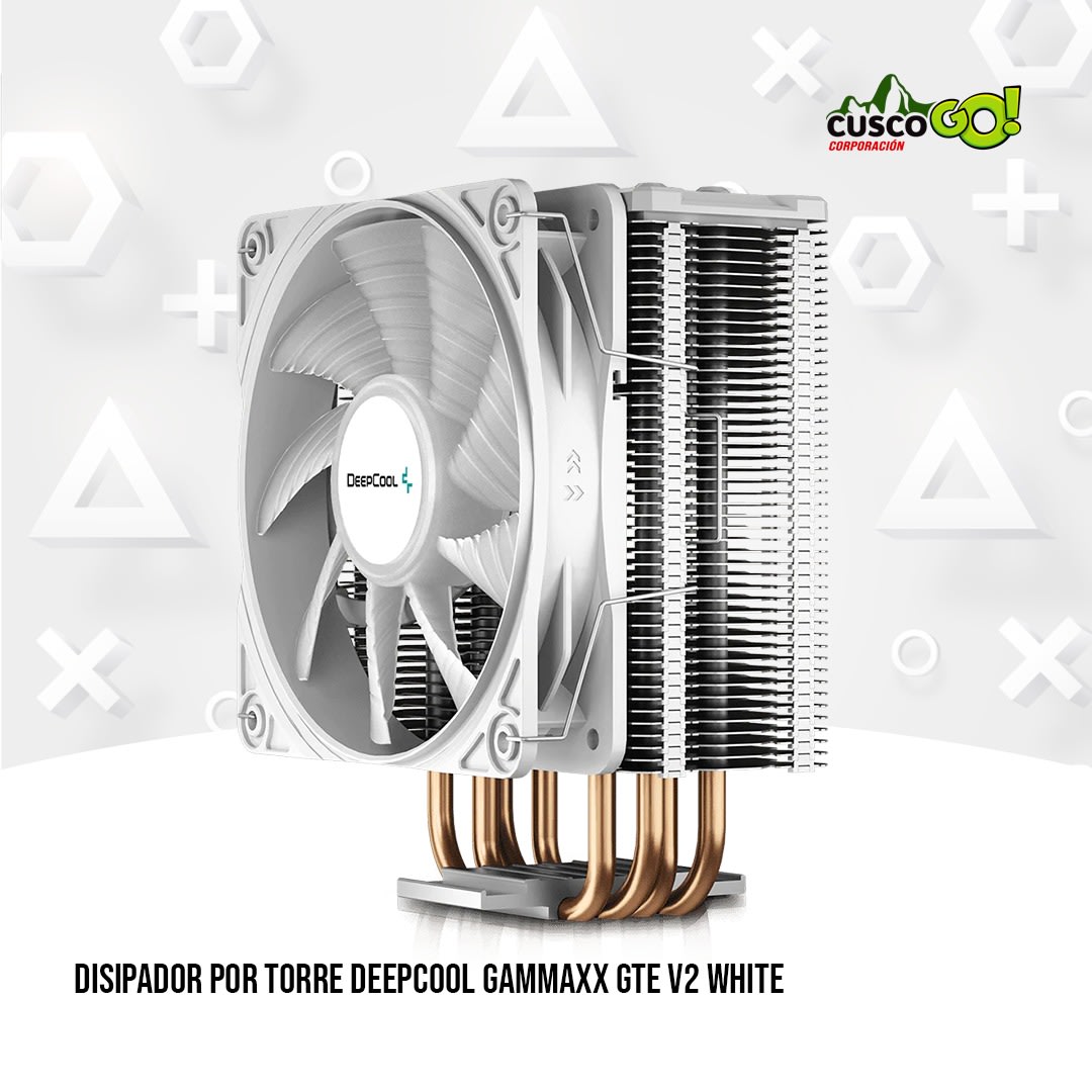 DISIPADOR POR TORRE DEEPCOOL GAMMAXX GTE V2 WHITE 0