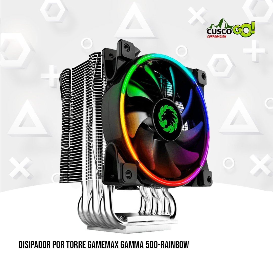 DISIPADOR POR TORRE GAMEMAX GAMMA 500-RAINBOW 0