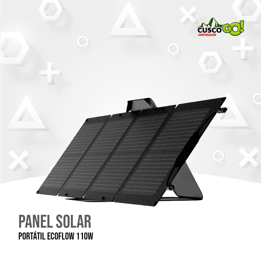 Panel Solar Portatil EcoFlow 110W 0