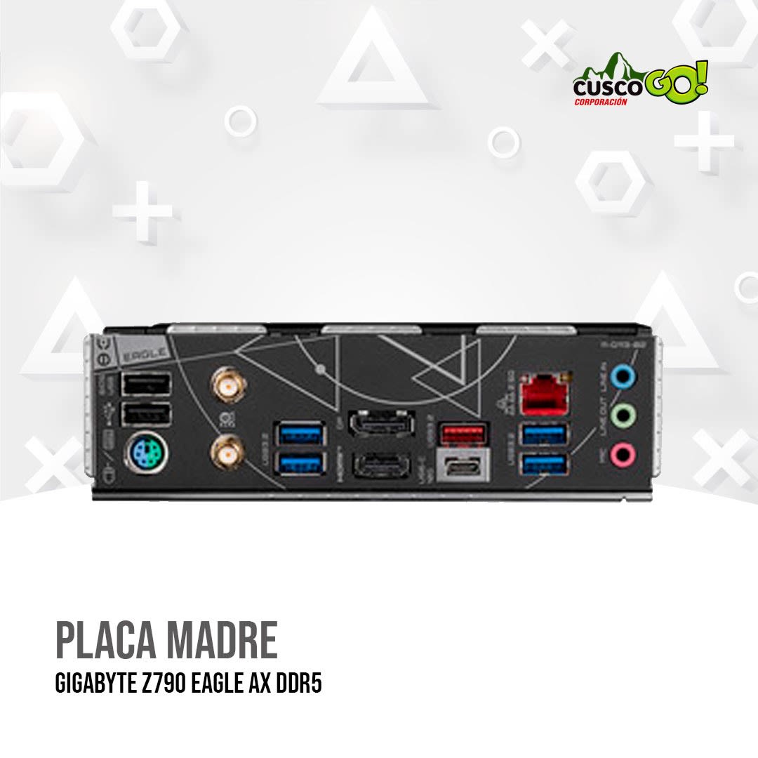 PLACA MADRE GIGABYTE Z790 EAGLE AX LGA 1700 DDR5 PCIE 5.02
