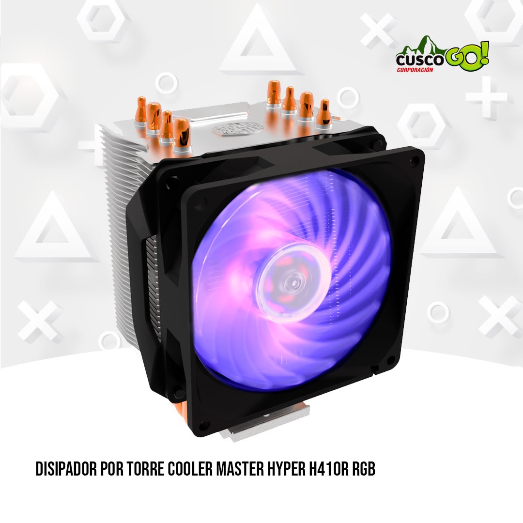 DISIPADOR POR TORRE COOLER MASTER HYPER H410R RGB 0