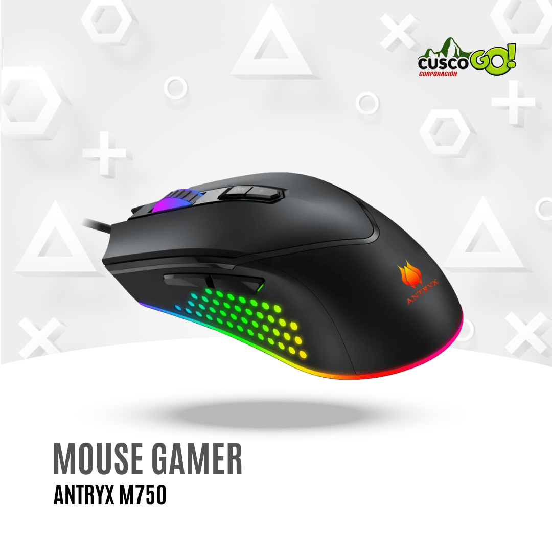 MOUSE GAMER ANTRYX M750 0