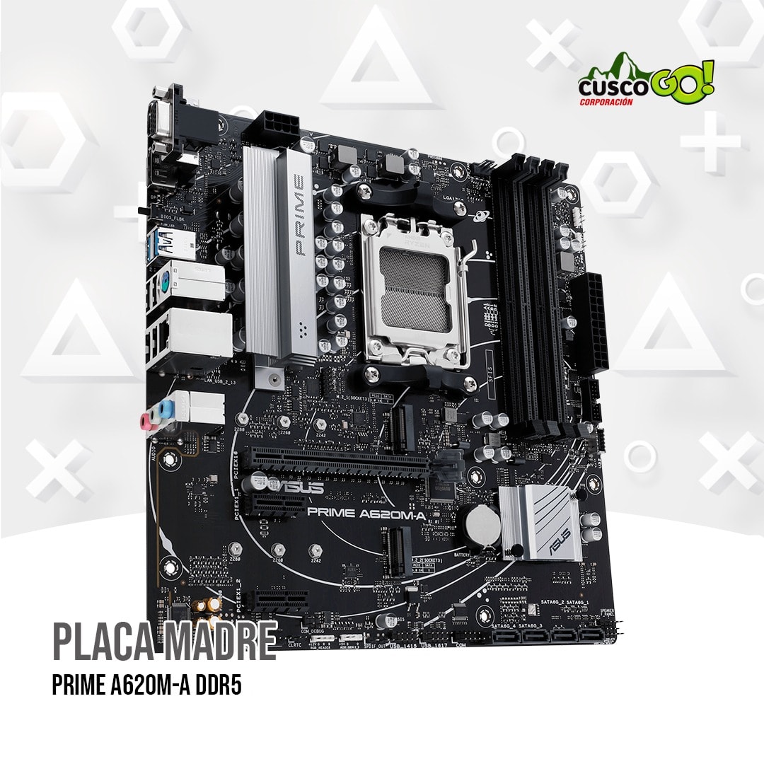 PLACA MADRE ASUS PRIME A620M-A S/V/L DDR5 0