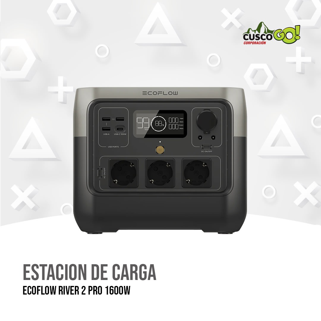 Estacion de Energia Portatil EcoFlow River 2 Pro 1600W 0