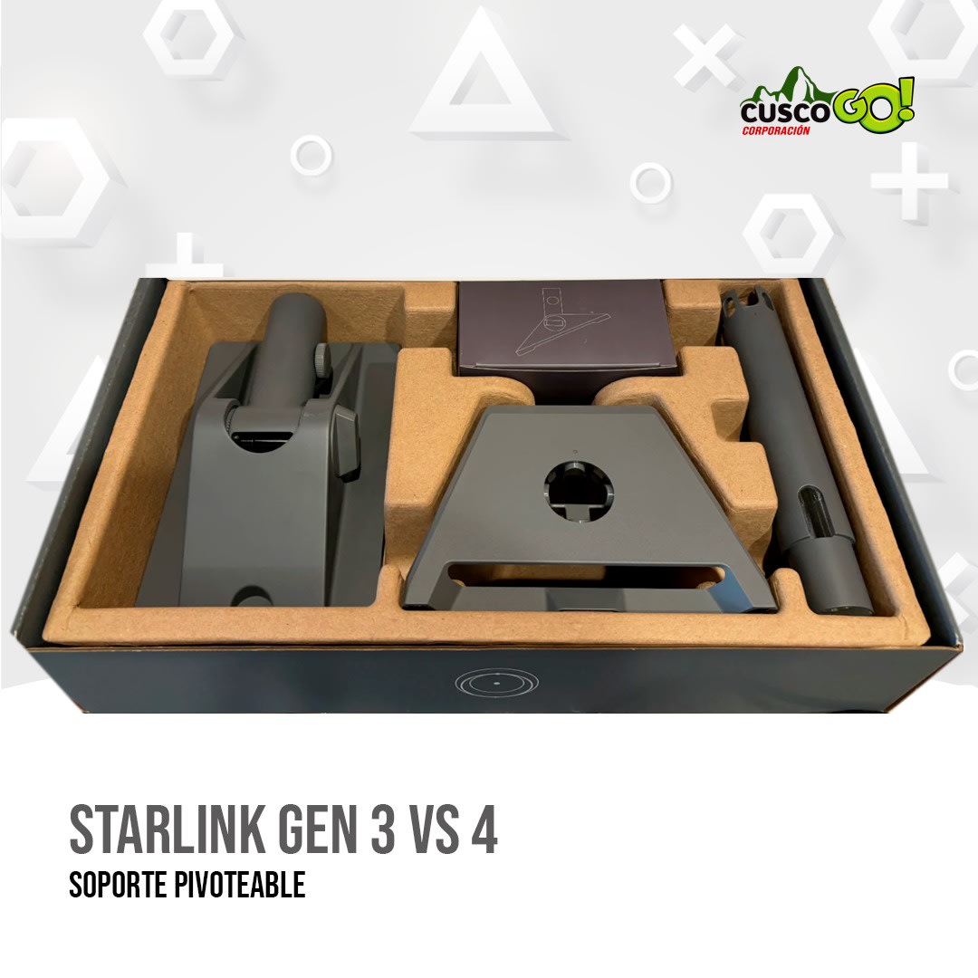 Soporte Starlink V4 Standard Pivot Mount Original para Techo2