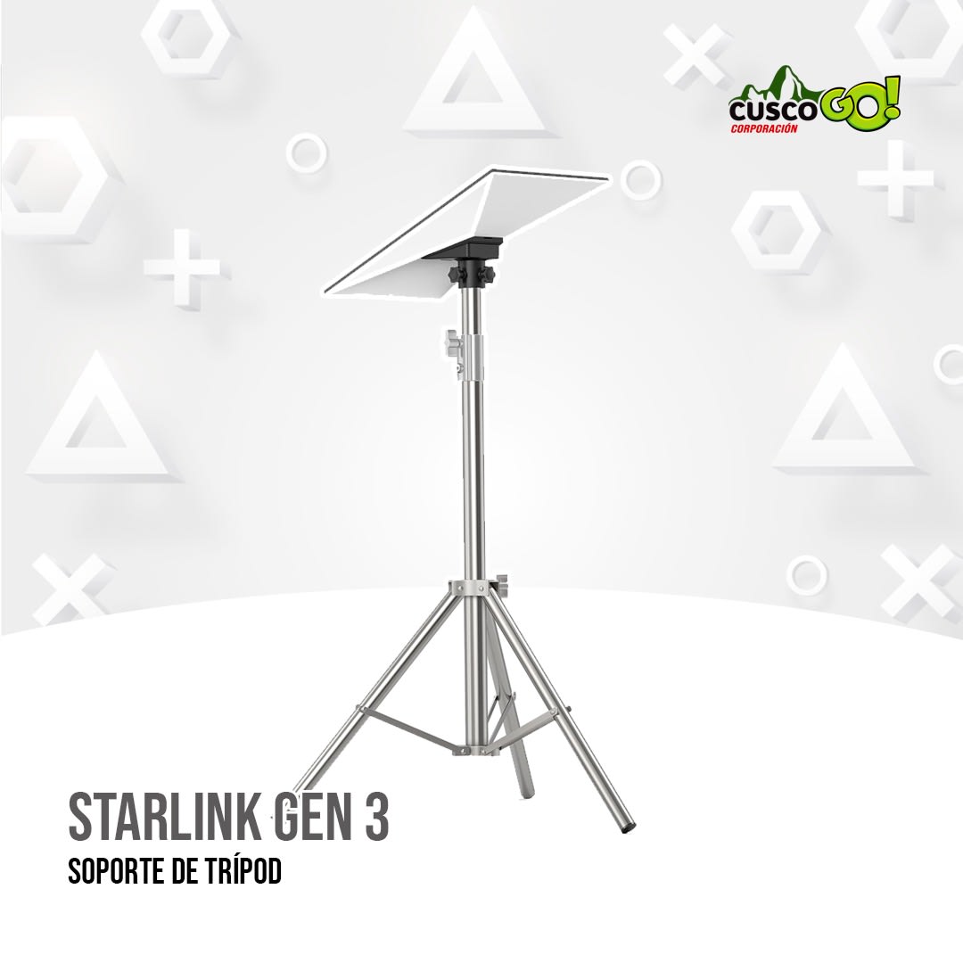 SOPORTE DE TRIPODE DE ACERO INOXIDABLE PARA STARLINK GEN 3 0