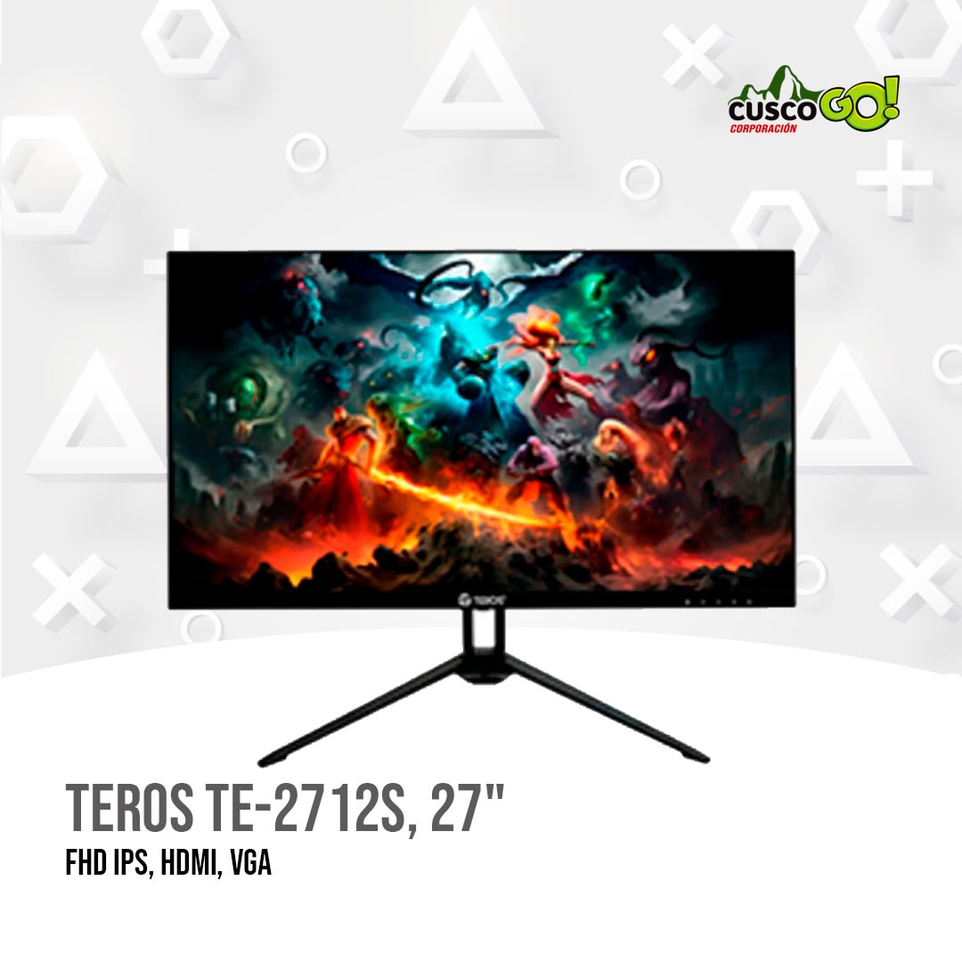Monitor plano TEROS TE-2712S, 27