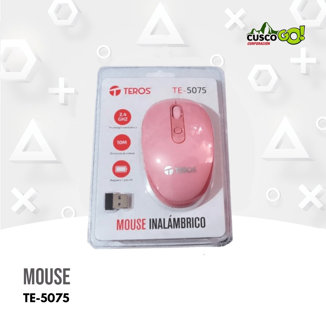 MOUSE INALAMBRICO TEROS TE-1218S/TE-5075/TE-1214S3