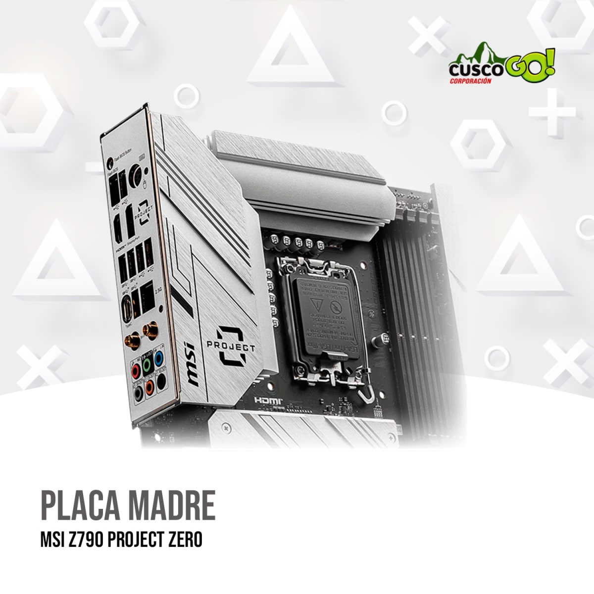 PLACA MADRE MSI Z790 PROJECT ZERO1