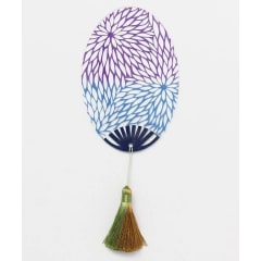Abanico uchiwa acrílico – Diseños japoneses