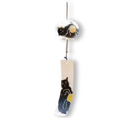 Furin o campana de viento Neko o gato