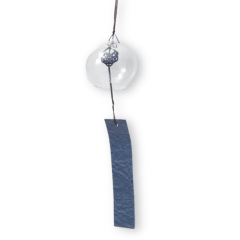Furin o campanilla de viento Mizuhiki - Estilo Edo