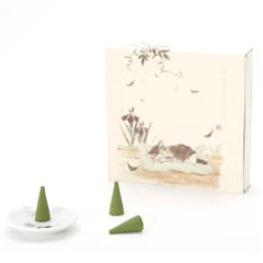 Incienso japonés cone set Brotes de Primavera – Iyashi Neko