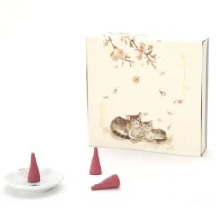 Incienso japonés Cone set Flores de Cerezo – Iyashi Neko
