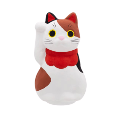 Manekineko de Takasaki en Papel maché